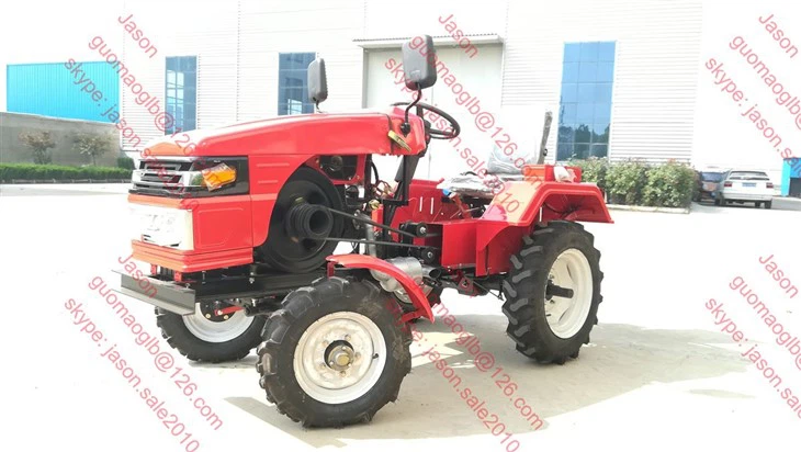 24hp Farm Four Wheel Tractor With Tiller