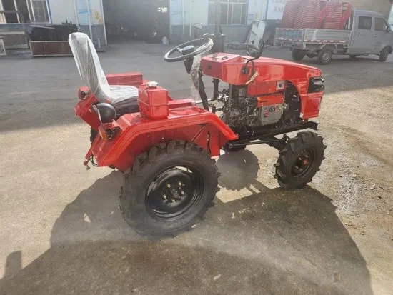 4x4 Mini Agricultural Tractor For Farm And Garden