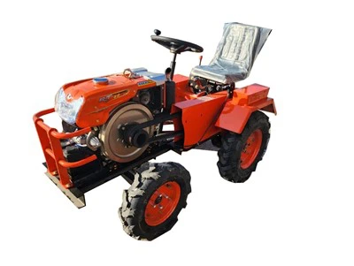 Mini tracteur 12HP 15HP 18HP 22HP 25HP avec roto cultivateur tiller